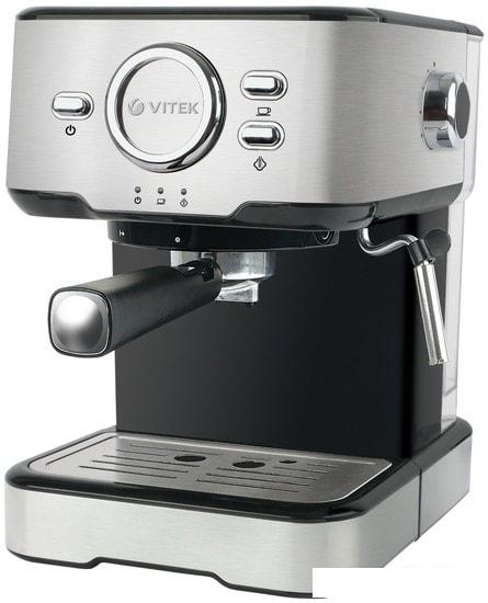 Рожковая помповая кофеварка Vitek VT-1520 - фото
