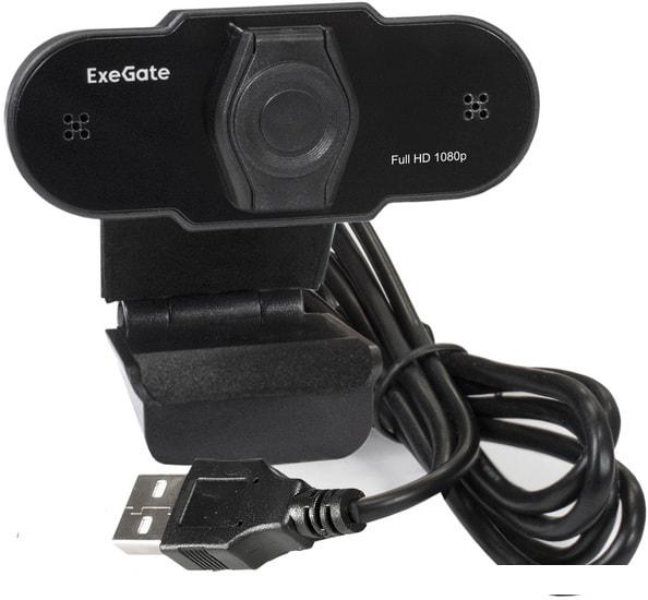 Веб-камера ExeGate BlackView C615 FullHD Tripod - фото