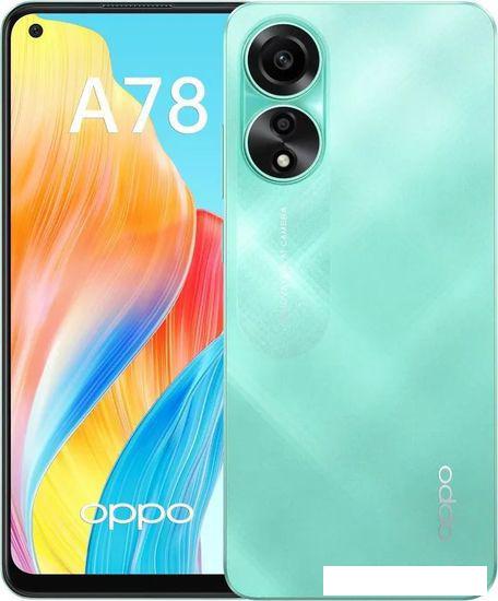 Смартфон Oppo A78 CPH2565 8GB/128GB международная версия (лазурный) - фото