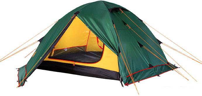 Треккинговая палатка AlexikA Rondo 2 Plus Fib (зеленый) - фото