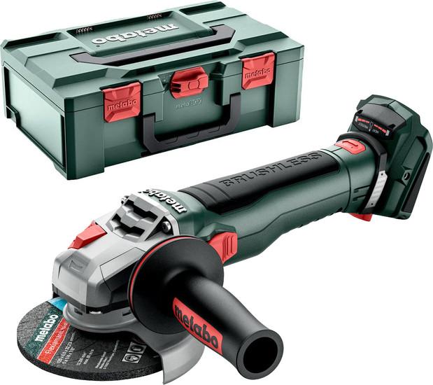 Угловая шлифмашина Metabo WB 18 LT BL 11-125 Quick 613054840 (без АКБ, кейс) - фото