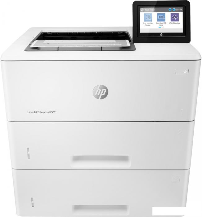 Принтер HP LaserJet Enterprise M507x - фото