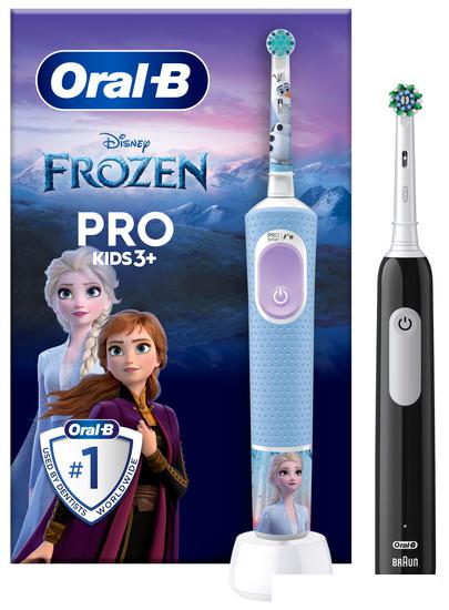 Комплект зубных щеток Oral-B Pro Series 1 + Oral-B Pro Kids Frozen 8006540784372 - фото