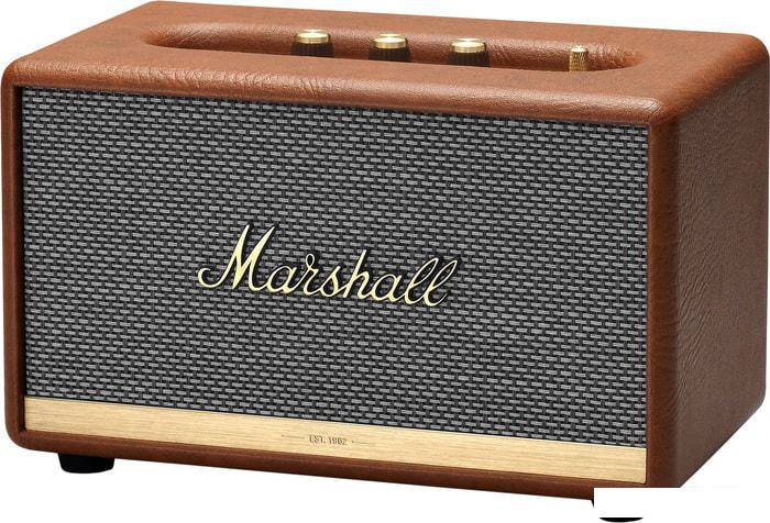 Беспроводная колонка Marshall Acton II Bluetooth (коричневый) - фото