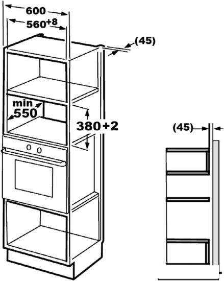 Микроволновая печь Korting KMI825TGW - фото