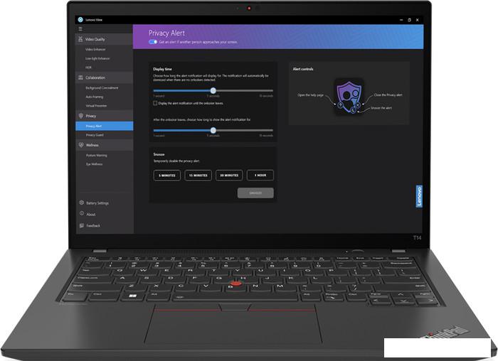 Ноутбук Lenovo ThinkPad T14 Gen 4 Intel 21HD004VRT - фото