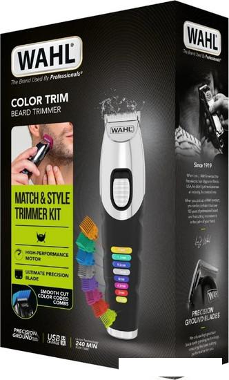 Триммер для бороды и усов Wahl 09893.0443 Color Trim Beard - фото