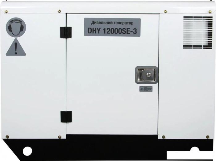 Дизельный генератор Hyundai DHY 12000SE-3 - фото