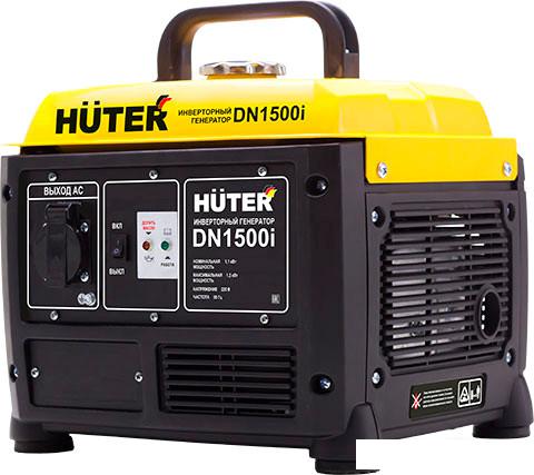 Бензиновый генератор Huter DN1500i - фото