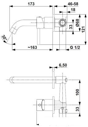 Смеситель Armatura Moza 5039-810-00 - фото