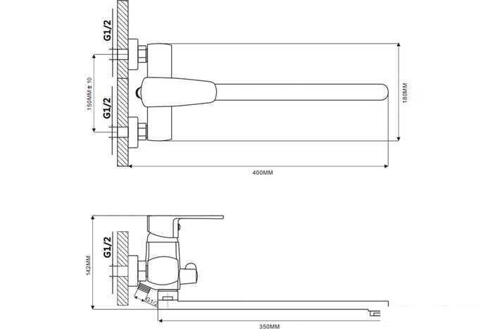 Смеситель Ekko E22304 - фото