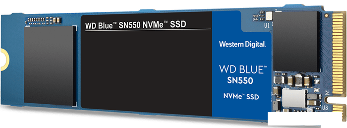 SSD WD Blue SN550 NVMe 500GB WDS500G2B0C - фото