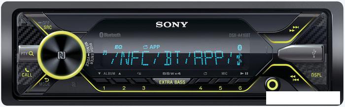 USB-магнитола Sony DSX-A416BT - фото