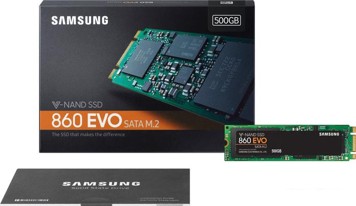 SSD Samsung 860 Evo 500GB MZ-N6E500 - фото