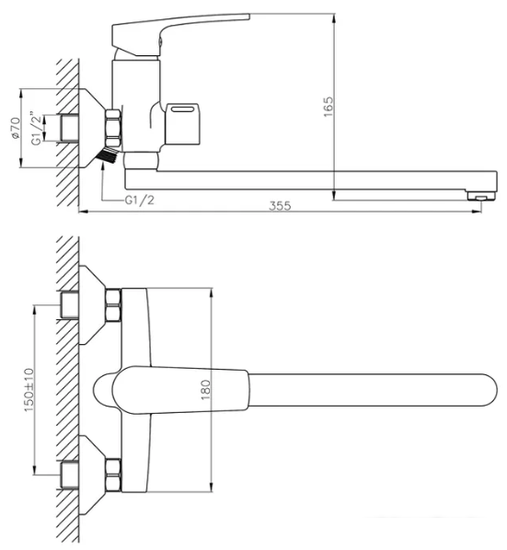 Смеситель Haiba HB22587 - фото