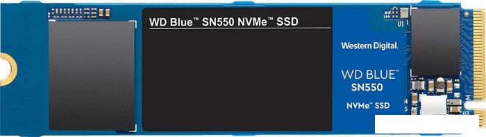 SSD WD Blue SN550 NVMe 500GB WDS500G2B0C - фото