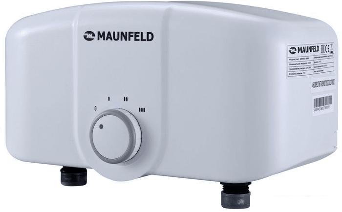 Проточный электрический водонагреватель-душ MAUNFELD MWH35IS - фото