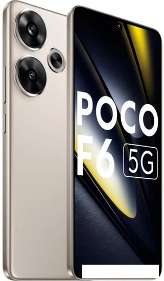 Смартфон POCO F6 12GB/512GB с NFC международная версия (титан) - фото