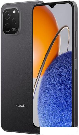 Смартфон Huawei Nova Y61 EVE-LX9N 4GB/128GB с NFC (полночный черный) - фото