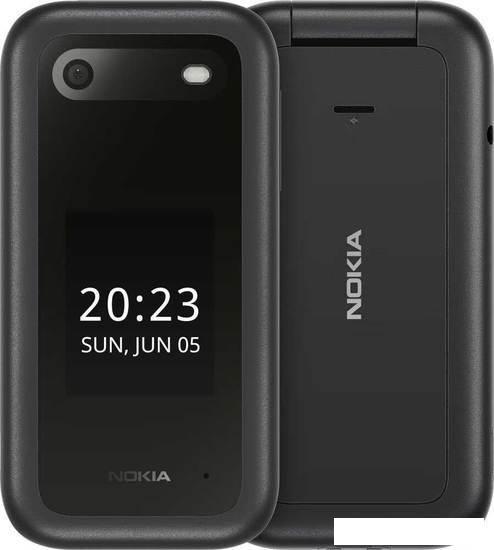 Кнопочный телефон Nokia 2660 (2022) TA-1469 Dual SIM (черный) - фото