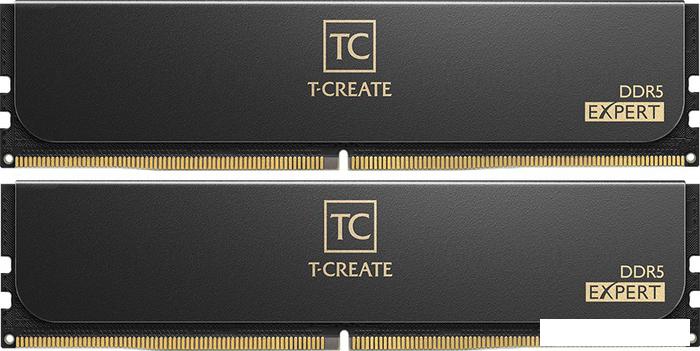 Оперативная память Team T-Create Expert 2x32ГБ DDR5 6400 МГц CTCED564G6400HC34BDC01 - фото