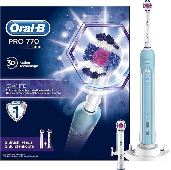 Электрическая зубная щетка Oral-B Pro 770 3D White D16.524.U - фото