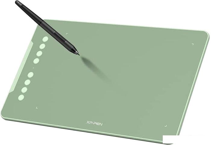 Графический планшет XP-Pen Deco 01 V2 (зеленый) - фото