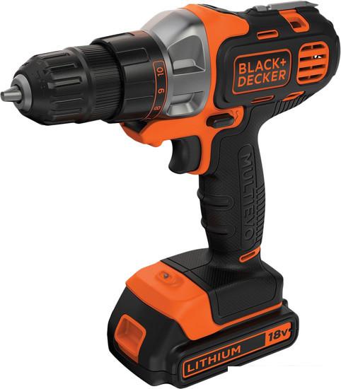 Дрель-шуруповерт Black & Decker MT218K - фото