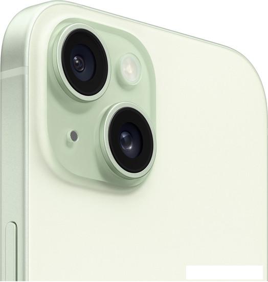 Смартфон Apple iPhone 15 128GB (зеленый) - фото