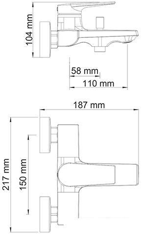 Смеситель Wasserkraft Lopau 3201 - фото