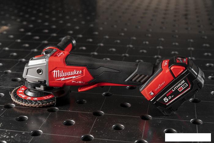 Угловая шлифмашина Milwaukee M18 ONEFSAG125XPDB-0 Fuel One Key 4933478434 (без АКБ) - фото