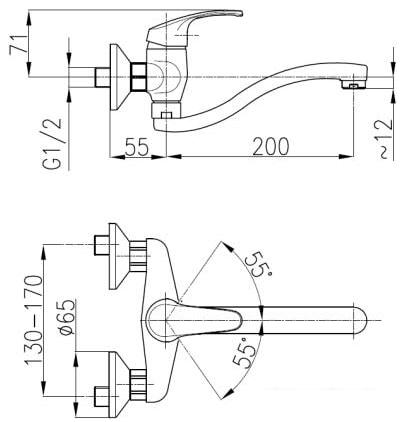 Смеситель Armatura 4210-910-00 - фото