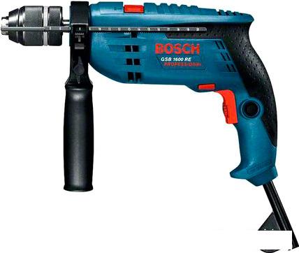 Ударная дрель Bosch GSB 1600 RE Professional (0601218121) - фото