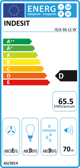 Кухонная вытяжка Indesit ISLK 66 LS X - фото