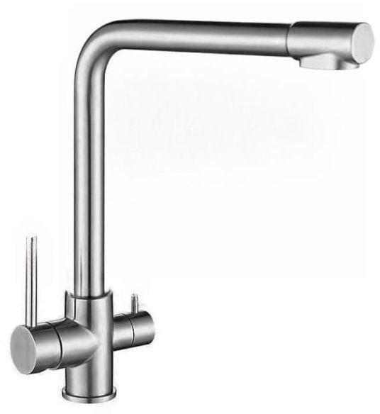 Смеситель Gross Aqua Neosteel GA3121609SS - фото