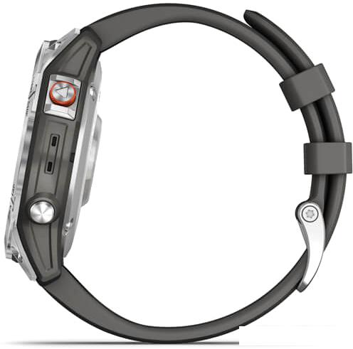Умные часы Garmin Epix Gen 2 (cланцевая сталь/черный) - фото