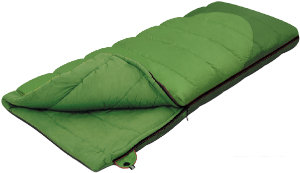 Спальный мешок AlexikA Siberia (правая молния, зеленый) - фото