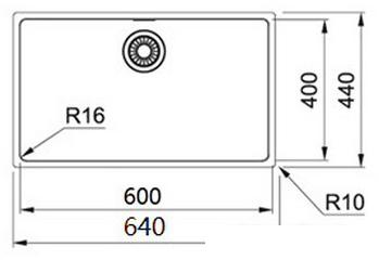 Кухонная мойка Franke FEX 110-60 - фото