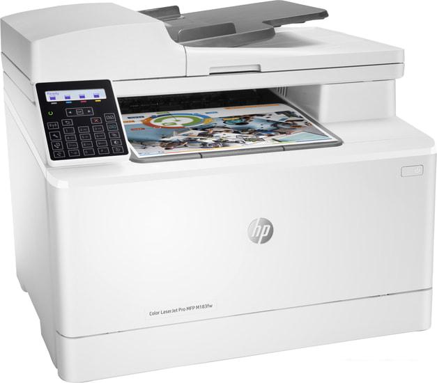 МФУ HP Color LaserJet Pro M183fw 7KW56A - фото