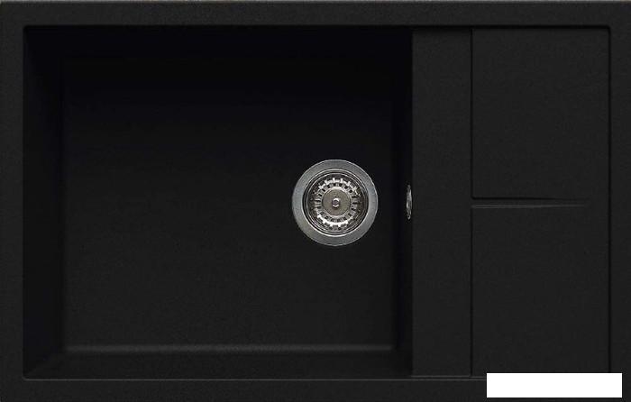 Кухонная мойка Elleci Unico 310 Black K86 LKU31086 - фото