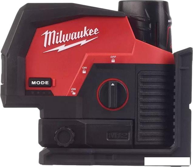 Лазерный нивелир Milwaukee M12 CLLP-301C 4933478100 (с 1-им АКБ) - фото