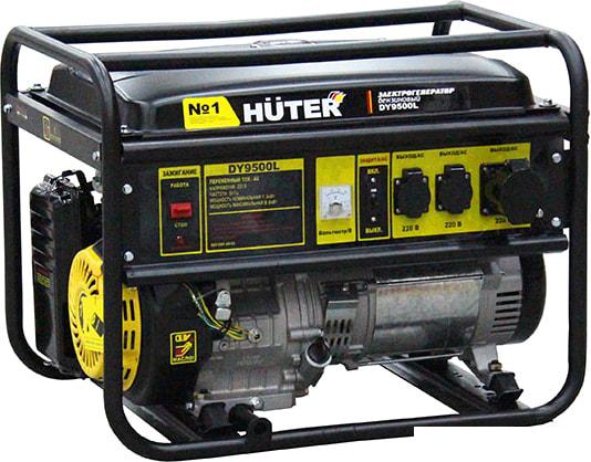 Бензиновый генератор Huter DY9500L - фото
