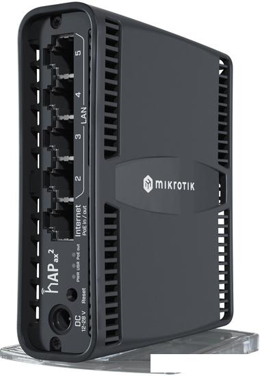Wi-Fi роутер Mikrotik HAP ax2 C52iG-5HaxD2HaxD-TC - фото