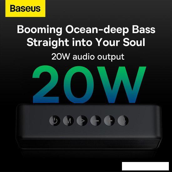 Беспроводная колонка Baseus V1 Outdoor Waterproof Portable Wireless Speaker WSVY000001 - фото