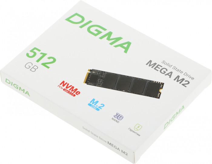 SSD Digma Mega M2 512GB DGSM3512GM23T - фото