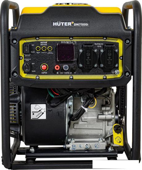 Бензиновый генератор Huter DN7500i - фото