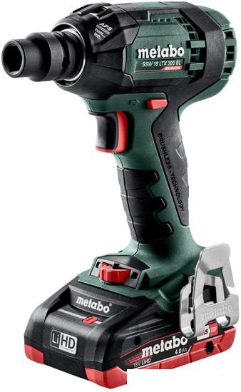 Гайковерт Metabo SSW 18 LTX 300 BL 602395800 (с 2-мя АКБ, кейс) - фото