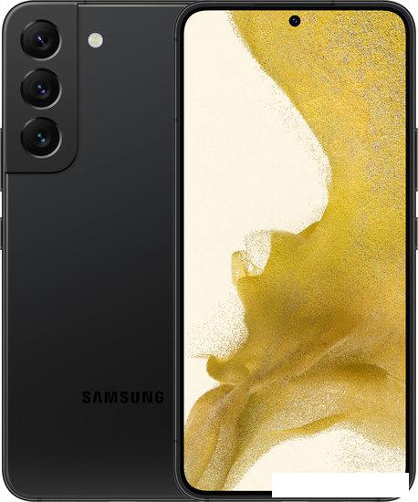Смартфон Samsung Galaxy S22 5G SM-S901B/DS 8GB/128GB (черный фантом) - фото