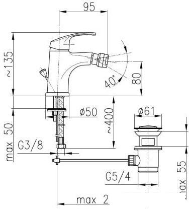 Смеситель Armatura Krzem 4217-015-00 - фото