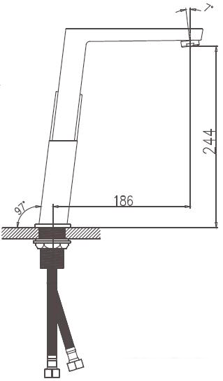 Смеситель Haiba HB70191 - фото